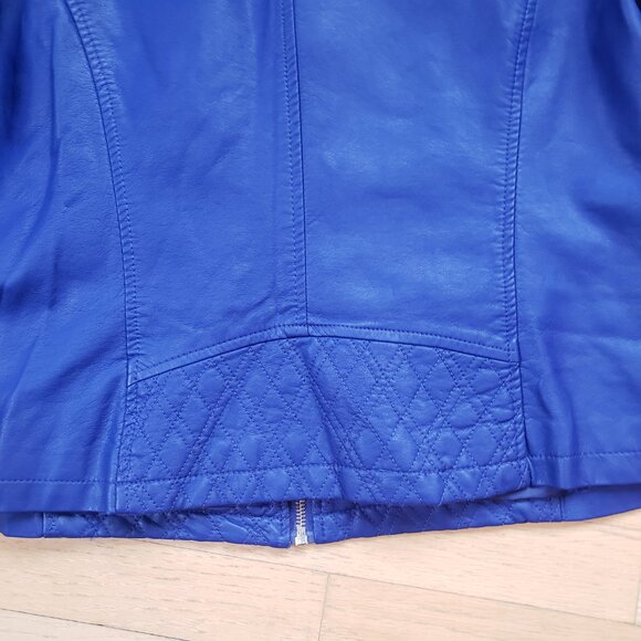 Alfani Women's Fitted Faux Leather Jacket, Size: L - Picture 9 of 16